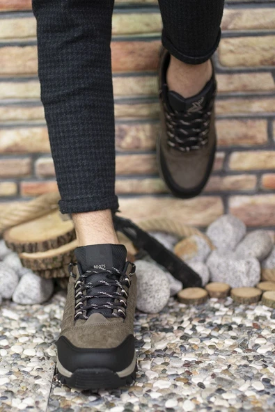 Moda Ayakkabı 5214 X Step Erkek Trekking Ayakkabı - 6