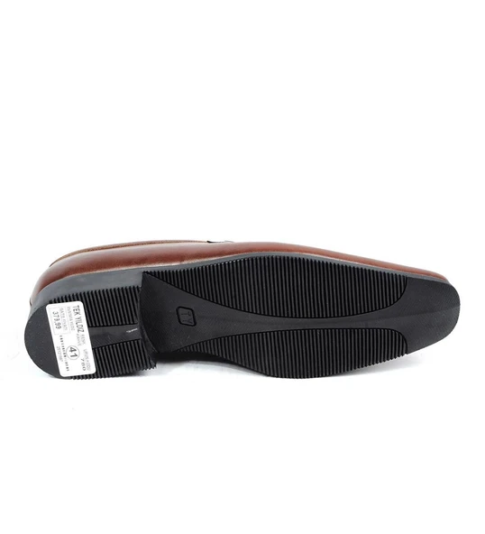 Moda Ayakkabı 9200 Kahve Kauçuk Deri Erkek Klasik Ayakkabı - 11