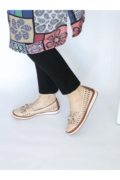 Moda Ayakkabı 7412 Kadın  Günlük Babet Ayakkabı - Resim 13