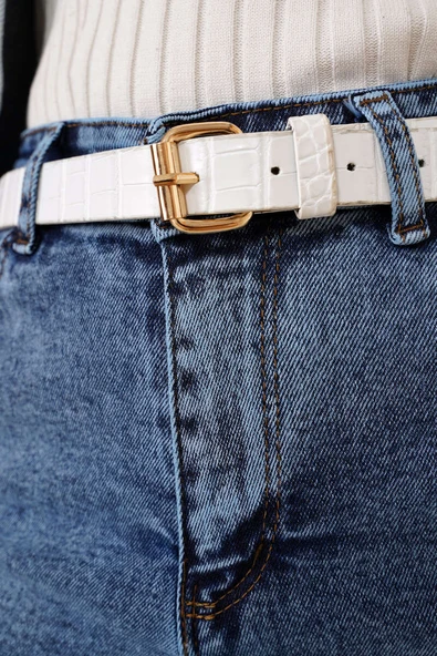 Regular Fit Likralı Pantolon Kar Orta - Resim 4