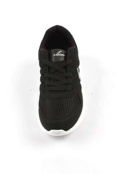 Moda Ayakkabı 1080 Lepons Erkek Tabanlı Siyah Beyaz Ayakkaı - 6