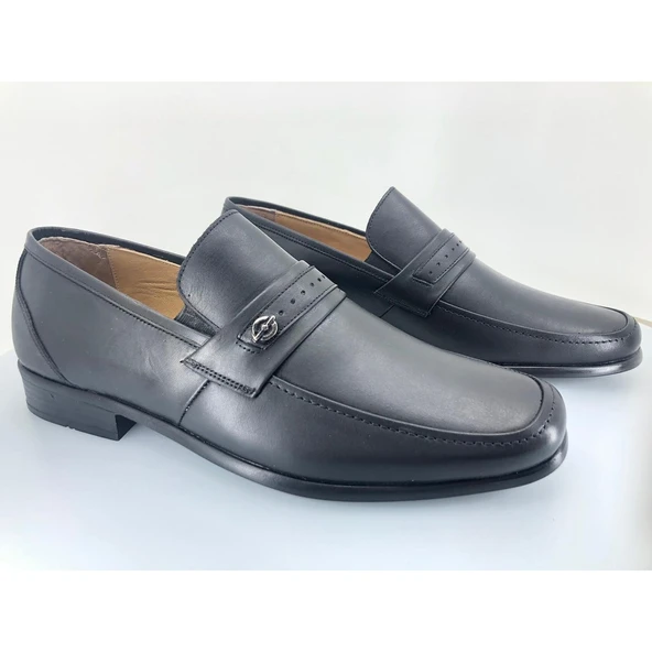 Moda Ayakkabı 1068 Hakiki Deri Erkek Klasik Ayakkabı - Resim 3