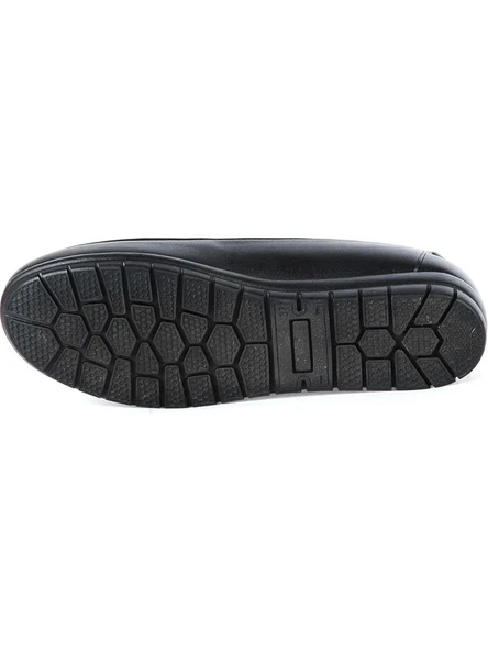 Moda Ayakkabı 0416 Siyah Kadın Babet Ayakkabı - 13