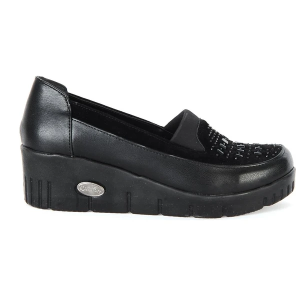 Moda Ayakkabı 9645 Siyah Kadın Casual Ayakkabı - 15