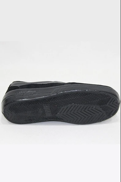 Moda Ayakkabı Mekap Siyah deri Erkek Casual Ayakkabı - 4