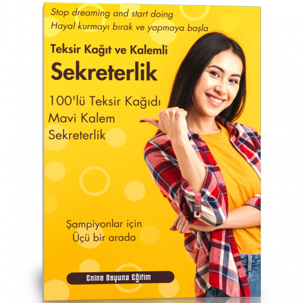 Teksir Kağıt ve Kalemli SEKRETERLİK ürün görseli 1