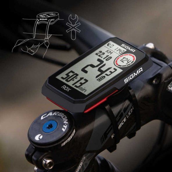 Sigma Rox 4.0 Gps Km Saati Hr Set - 8