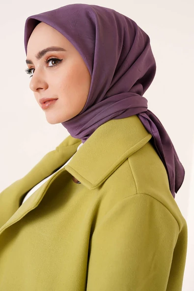 Bambu Kraş Eşarp Lavanta - Resim 2