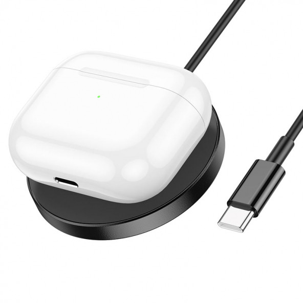 Manyetik  Wireless Kablosuz Type-C  şarj cihazı BQ18 3'ü 1 arada iWatch-phone -headset kulaklık - 4
