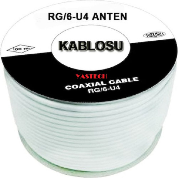 80 METRE MT UYDU ANTEN KABLOSU RG6U4 48 TELLİ 1. KALİTE