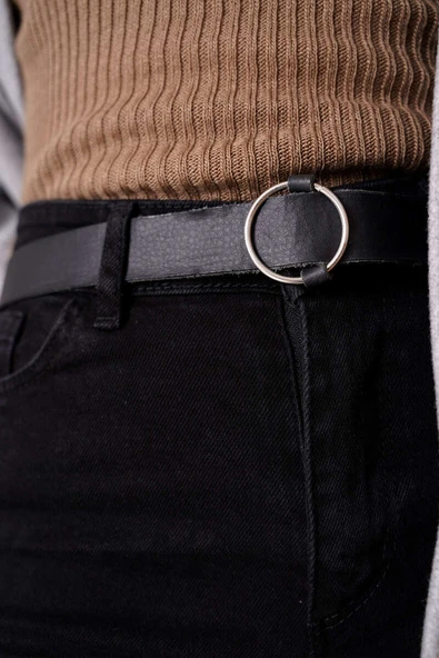 Regular Fit Likralı Pantolon Füme - Resim 4