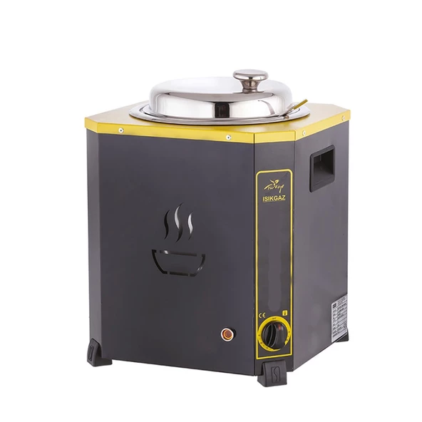 Işıkgaz Silverinox Elektrikli 13 Litre Jumbo Çorba Potu Çorba Kazanı