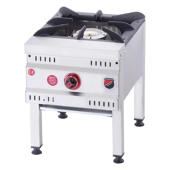 Işıkgaz Silver Endüstriyel Korsan Ocak Tüplü 1 Yanışlı Yer Ocağı ürün görseli 1