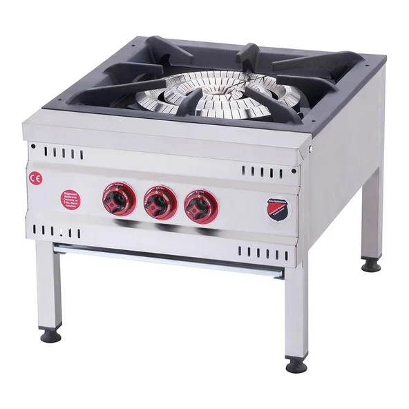 Işıkgaz Silver Endüstriyel Korsan Ocak Doğalgazlı 3 Yanışlı Yer Ocağı ürün görseli 1