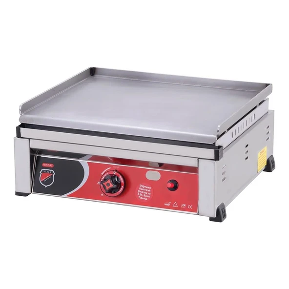 Işıkgaz Silver Endüstriyel 50 Lik Doğalgazlı 50 Cm Pleyt Izgara ürün görseli 1