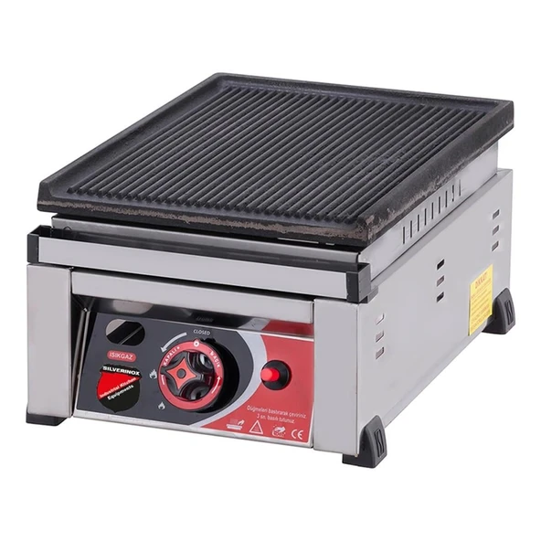 Işıkgaz Silver Endüstriyel 30 Luk Doğalgazlı 30 Cm Döküm Izgara ürün görseli 1