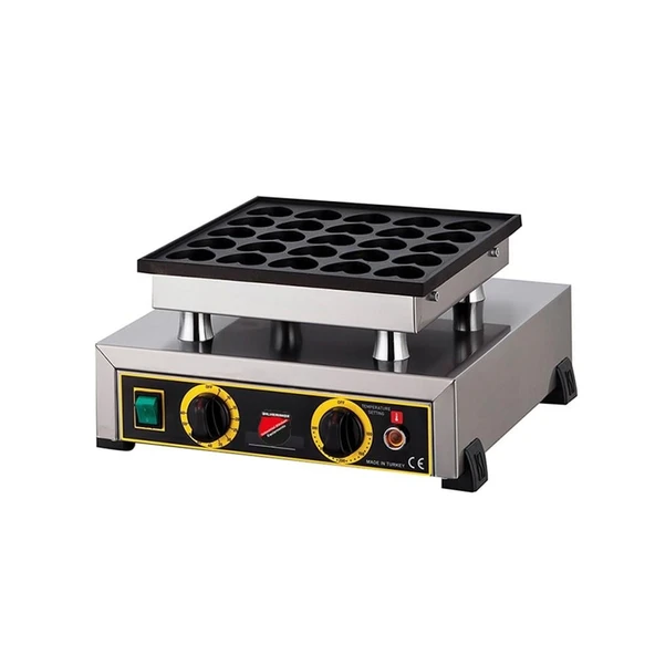 Işıkgaz Silver Elektrikli Tekli Kalpli Bubble Waffle Makinesi ürün görseli 1