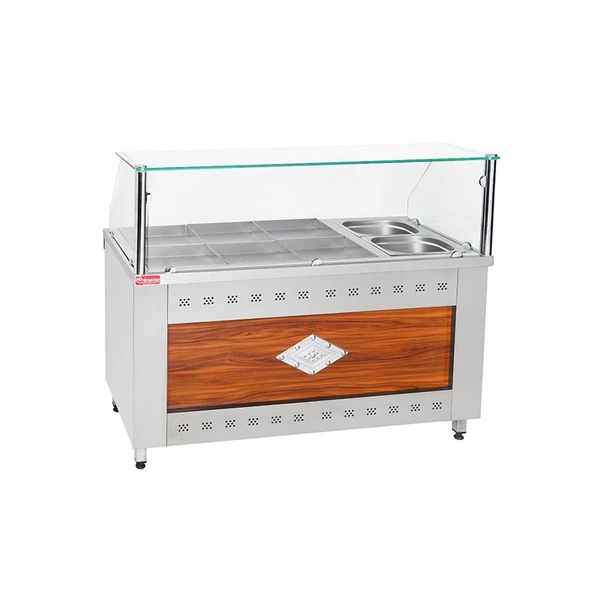 Himaksan  6+2 Tüplü 6 Tepsi 2 Çorba Gözlü Benmari ürün görseli 1