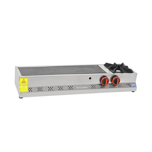 Himaksan  Tüplü Set Üstü 80 Cm 1 Ocaklı İskender Ocağı HMK-İSKOG80-G
