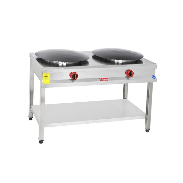 Himaksan  Doğalgazlı Çiftli 55 Lik Ayaklı Gözleme Ocağı ürün görseli