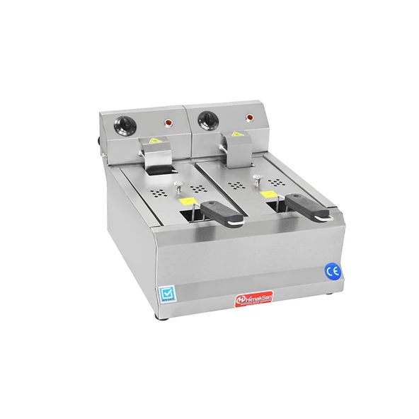 Himaksan  5000 Watt Çiftli 3+3 Lt Elektrikli Fritöz HMK-FE3+3