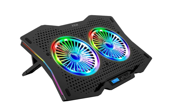 Inca Inc-607 Gms Arrax Iı 2x Rgb Fan 10"-18" Gaming Notebook Soğutucu