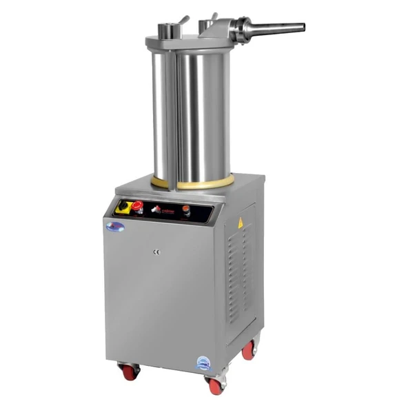 Çağdaş Komple Paslanmaz 550 Kg/Saat Hidrolik Sucuk Dolum Makinesi 220V ürün görseli 1