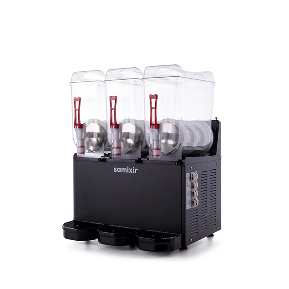 Samixir Triple Üçlü 12+12+12 Lt Slush Buzlaş Karlamaç Makinesi SLUSH-36-B - 2