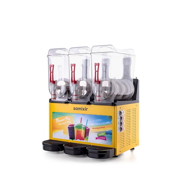 Samixir Triple Allure Üçlü 12+12+12 Lt Slush Buzlaş Karlamaç Makinesi SLUSH-36-YA - 2
