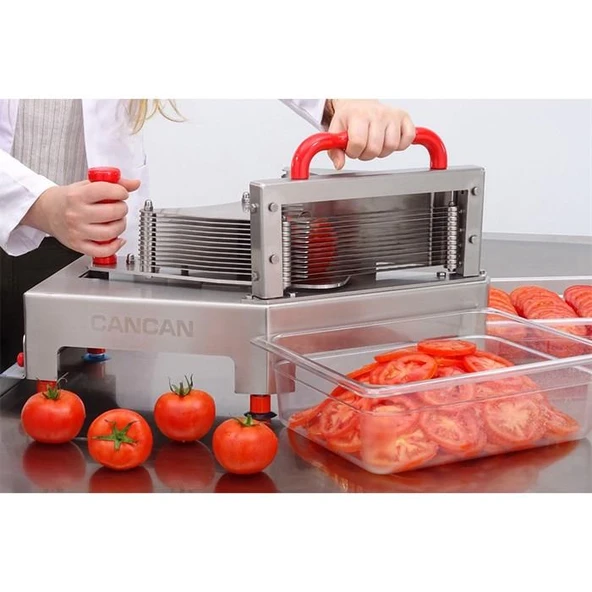 Cancan Profesyonel Domates ve Mozzarella Dilimleme Makinesi - Resim 2