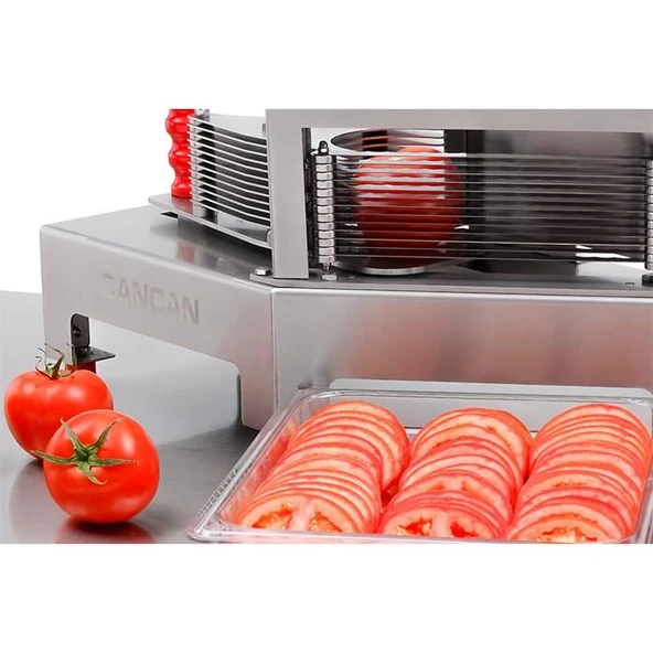 Cancan Profesyonel Domates ve Mozzarella Dilimleme Makinesi - Resim 9