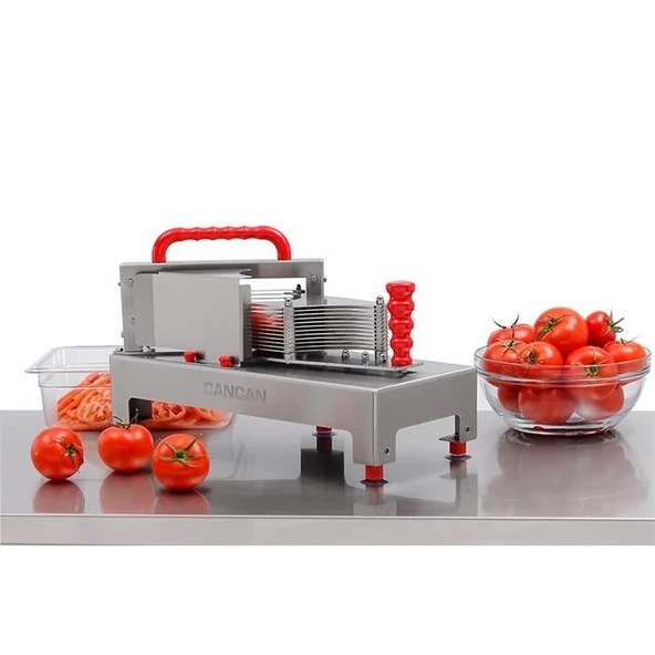 Cancan Profesyonel Domates ve Mozzarella Dilimleme Makinesi ürün görseli 1
