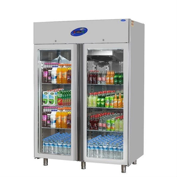 CSA Karacasan 1200 Lt Dik Tip Çift Kapılı Buzdolabı(304 Çelik) ürün görseli