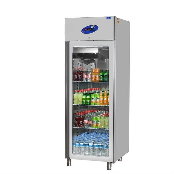 CSA Karacasan 700 Lt Dik Tip Tek Kapılı Buzdolabı(430 Çelik)