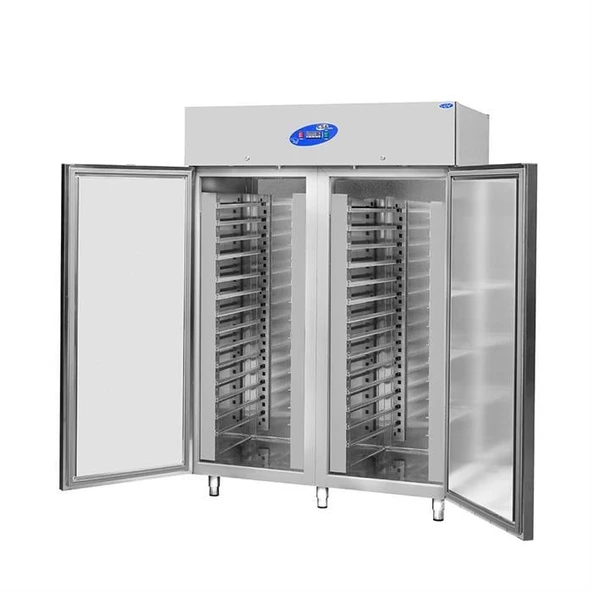 CSA Karacasan 1400 Lt Çift Kapılı Hamur Dinlendirme Buzdolabı(430 Çelik)