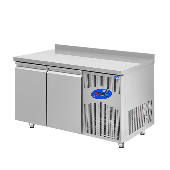 CSA Karacasan 251 Lt İki Kapılı 600'Lük Tezgah Tipi Buzdolabı(304 Çelik) ürün görseli 1