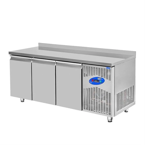 CSA Karacasan  400 Lt Üç Kapılı 600'Lük Tezgah Tipi Derin Dondurucu(430 Çelik) ürün görseli 1