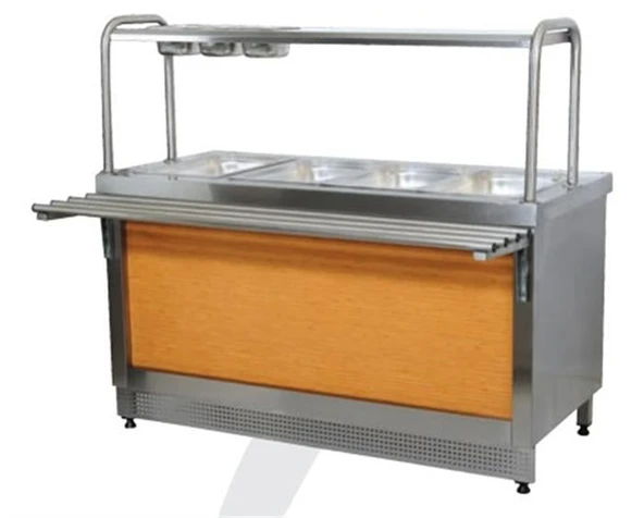 CSA Karacasan 4 Sıcak Elektrikli 4 Gözlü Tezgahlı Benmari ürün görseli 1