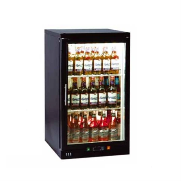 CSA Karacasan  Tek Kapılı Set Üstü Bar Arkası Mini Şişe Soğutucu Buzdolabı(110 Litre) ürün görseli 1