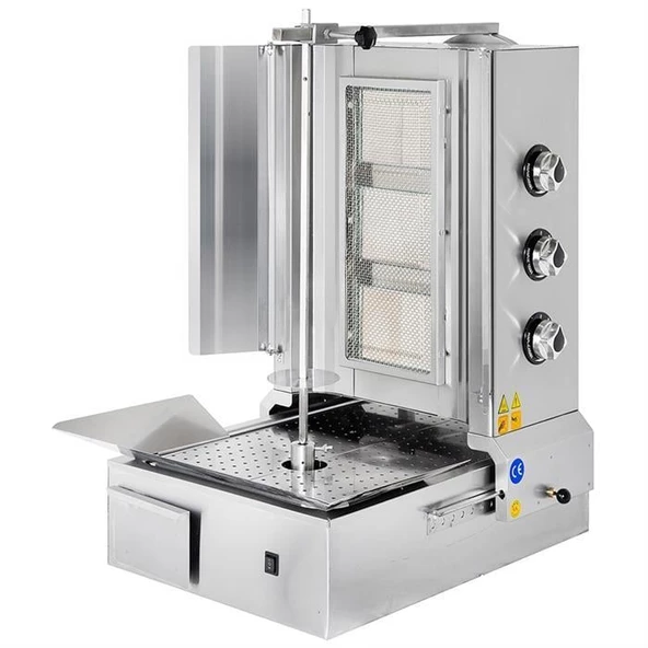 CSA Karacasan  Tüplü 3 Radyanlı Alttan Motorlu Döner Ocağı Makinesi - 3