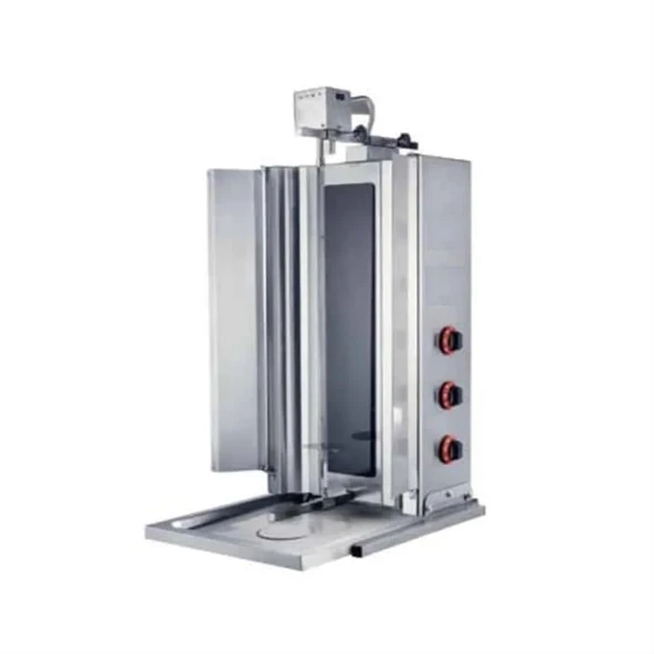 CSA Karacasan  Elektrikli 3 Radyan Üstten Motorlu Döner Ocağı Makinesi ürün görseli 1