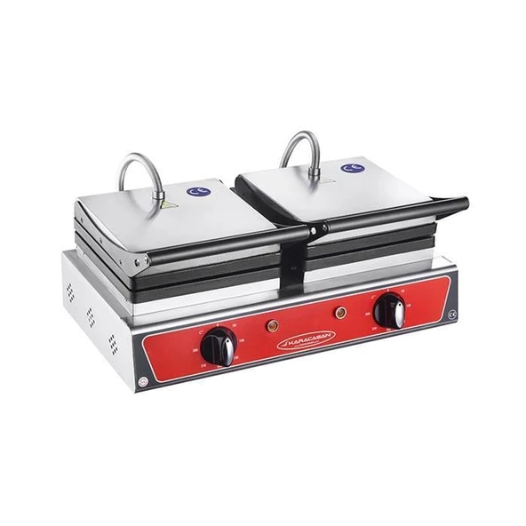 CSA Karacasan Elektrikli Döküm Kare Waffle Makinesi 4 Lü - 2