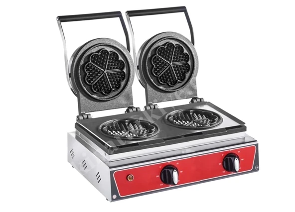 CSA Karacasan Elektrikli Döküm Papatya Waffle Makinesi