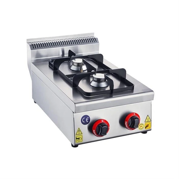 CSA Karacasan Snack Seri Set Üstü Doğalgazlı Çiftli Ocak ürün görseli 1