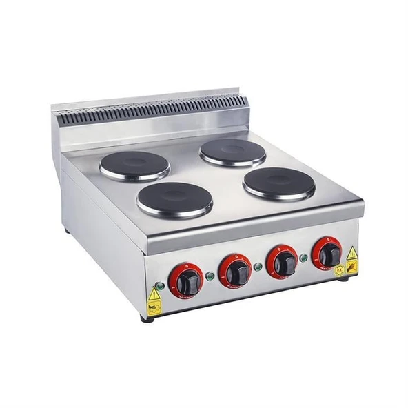 CSA Karacasan Snack Seri Set Üstü Elektrikli Dörtlü Ocak