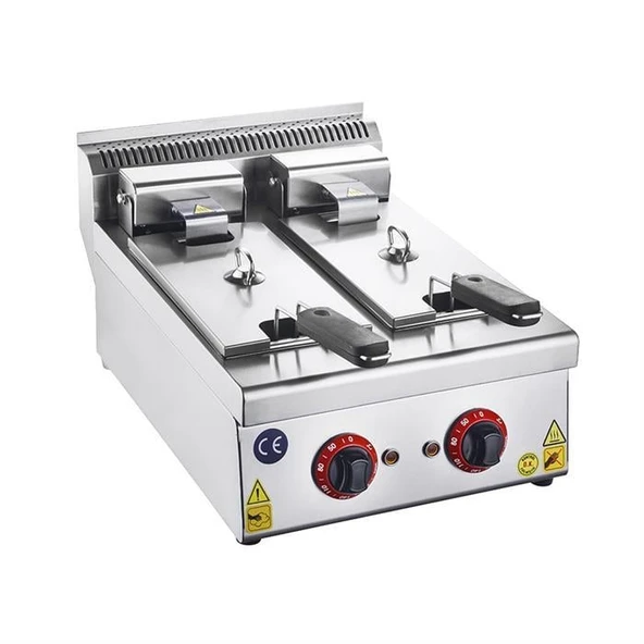 CSA Karacasan Snack Seri 3+3 Litre Elektrikli Fritöz ürün görseli