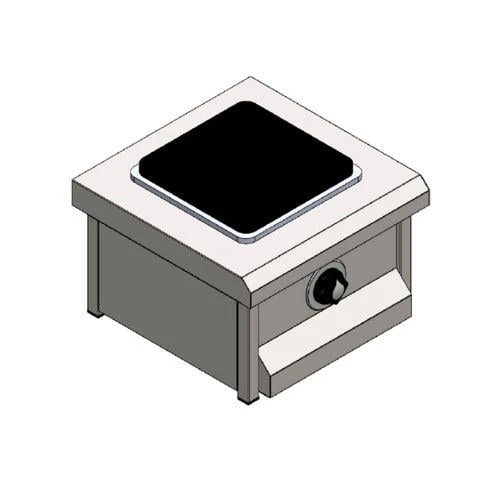 CSA Karacasan Set Üstü Tekli 1 Gözlü Elektrikli Ocak ürün görseli 1