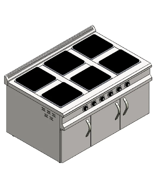 CSA Karacasan 150 Cm Elektrikli 6 Li Dolaplı Ocak - Resim 2