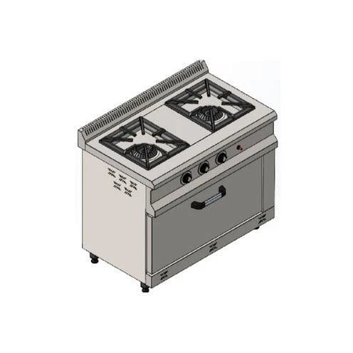 CSA Karacasan 100x60 Cm 2+1 Doğalgazlı 2 Li Kuzine Ocak ürün görseli