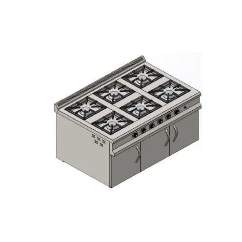 CSA Karacasan 150x100 Cm Tüplü 6 Lı Dolaplı Ocak ürün görseli 1